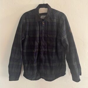 Eddie Bauer Men's Faux Shearling Lined Shirt Jacket